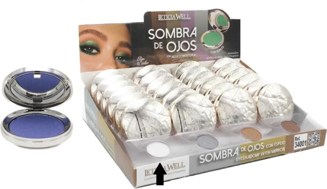 LETICIA WELL Mono Oogschaduw 21 - Koel Wit 5g