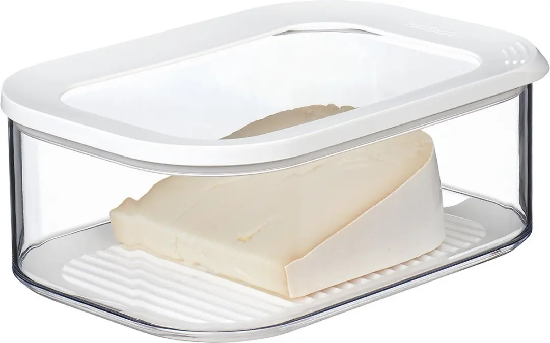 Mepal Modula Kaasdoos 2000ml - 2 Vakken - Wit