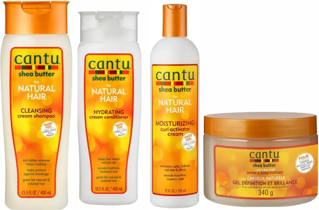 Cantu Natural Hair Set - Krullend haar - 4x340g