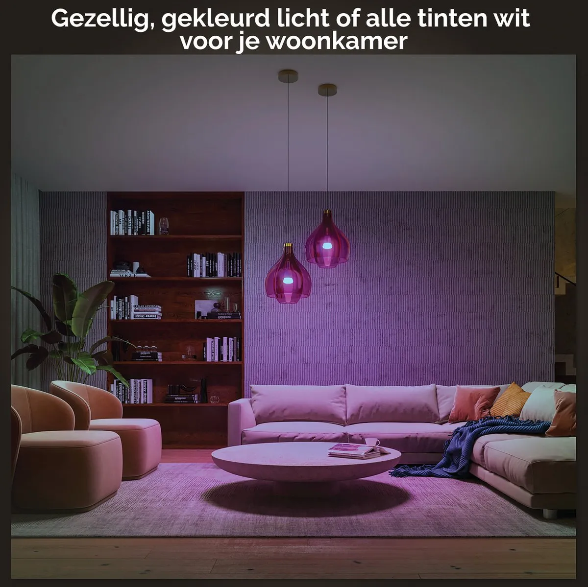 Philips Hue Standaardlamp E27 RGBW 1100lm - Mat - 9W
