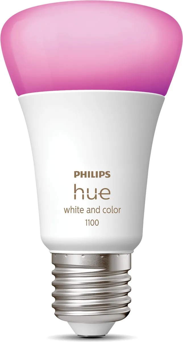 Philips Hue Standaardlamp E27 RGBW 1100lm - Mat - 9W