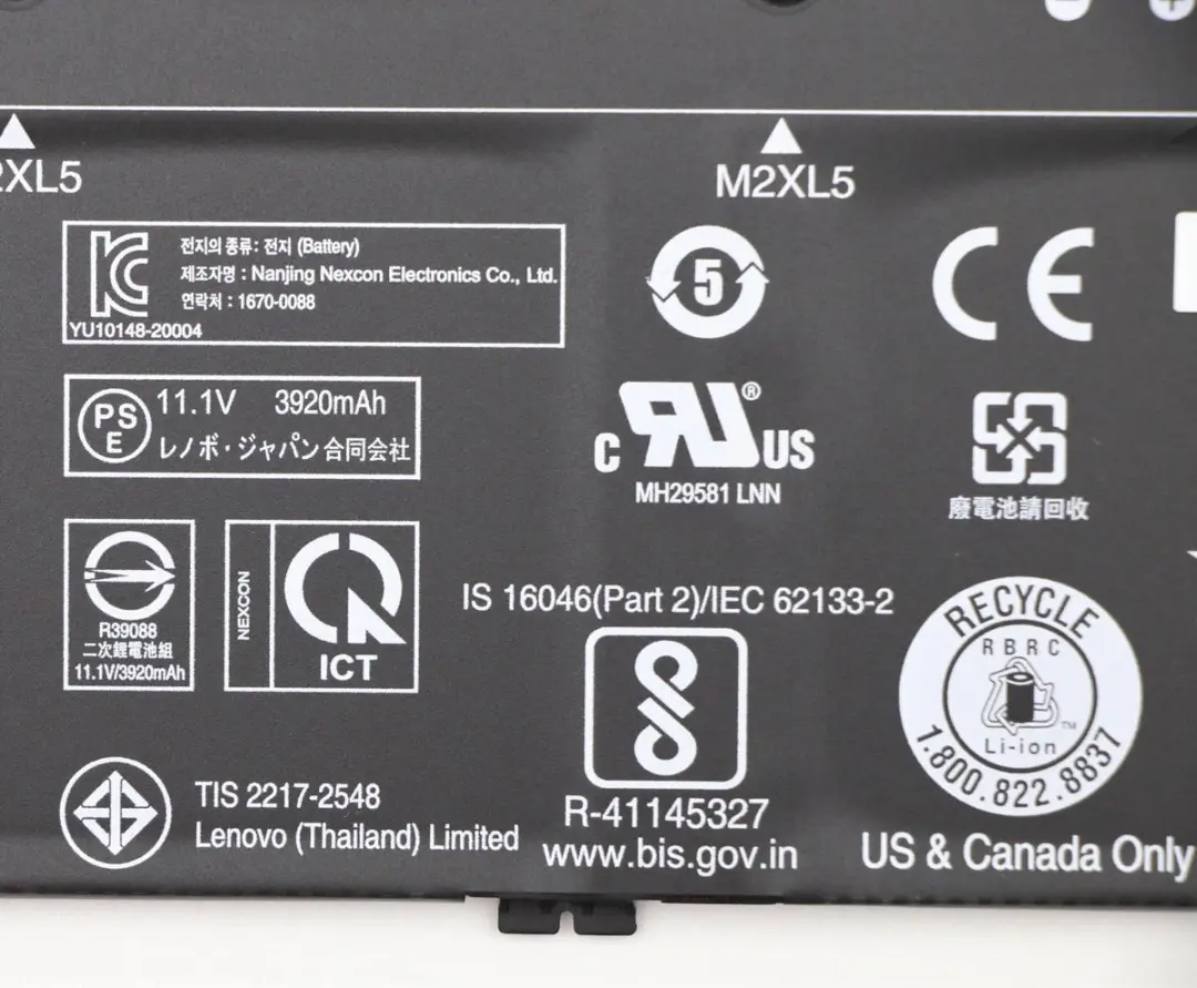 Lenovo 5B10X02603 Laptop Accu
