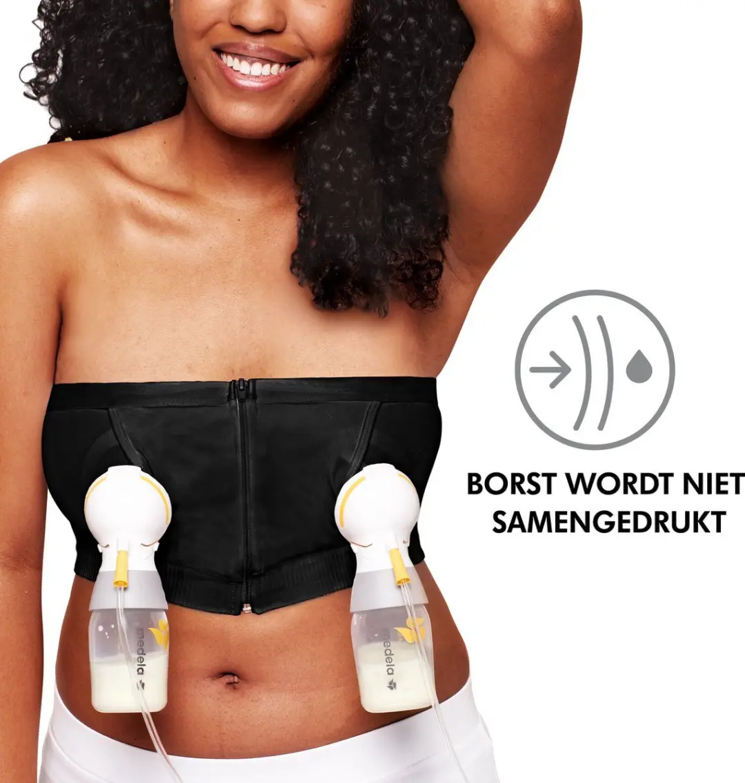 Medela Hands-Free Kolfbeha L - Zwart