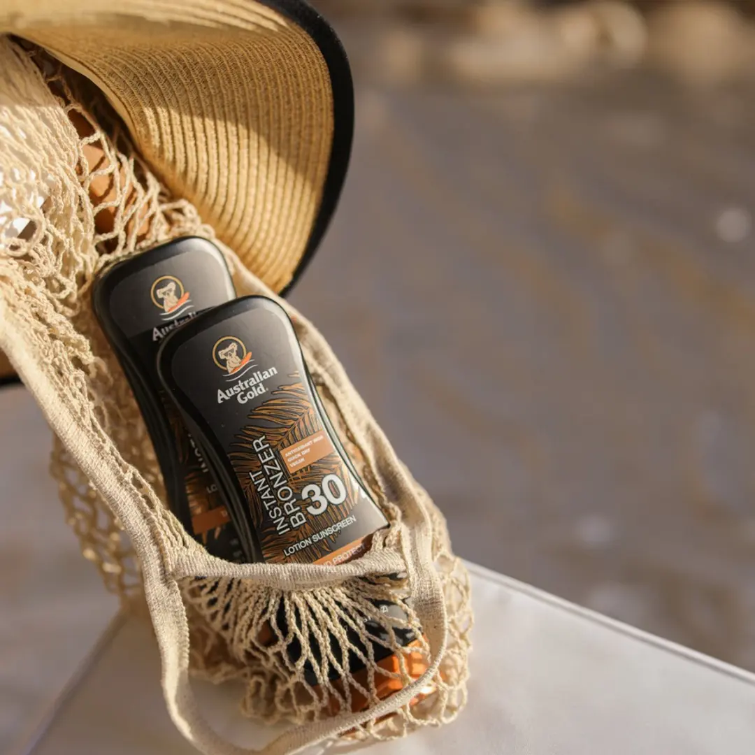 Australian Gold SPF30 Zonnebrand Lotion met Bronzer 237ml