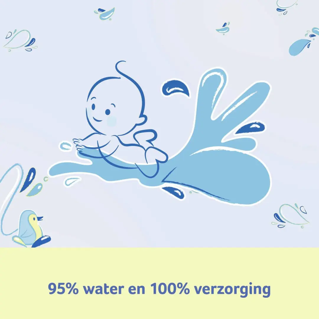 Zwitsal Billendoekjes Water & Care - 624 Stuks