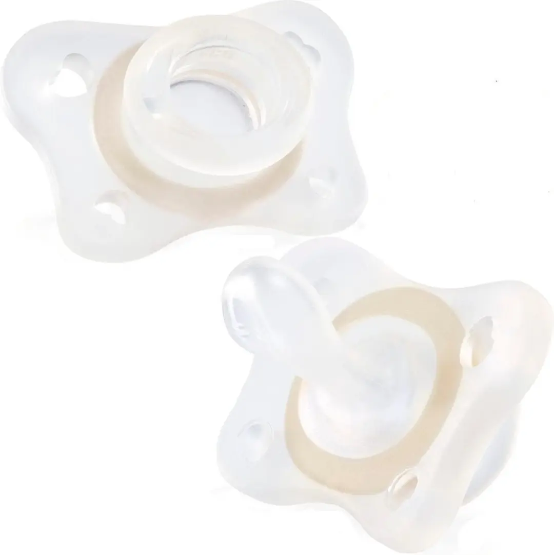 Chicco Fopspeen Mini Physio Siliconen - 2 Stuks - afbeelding 2 van 2