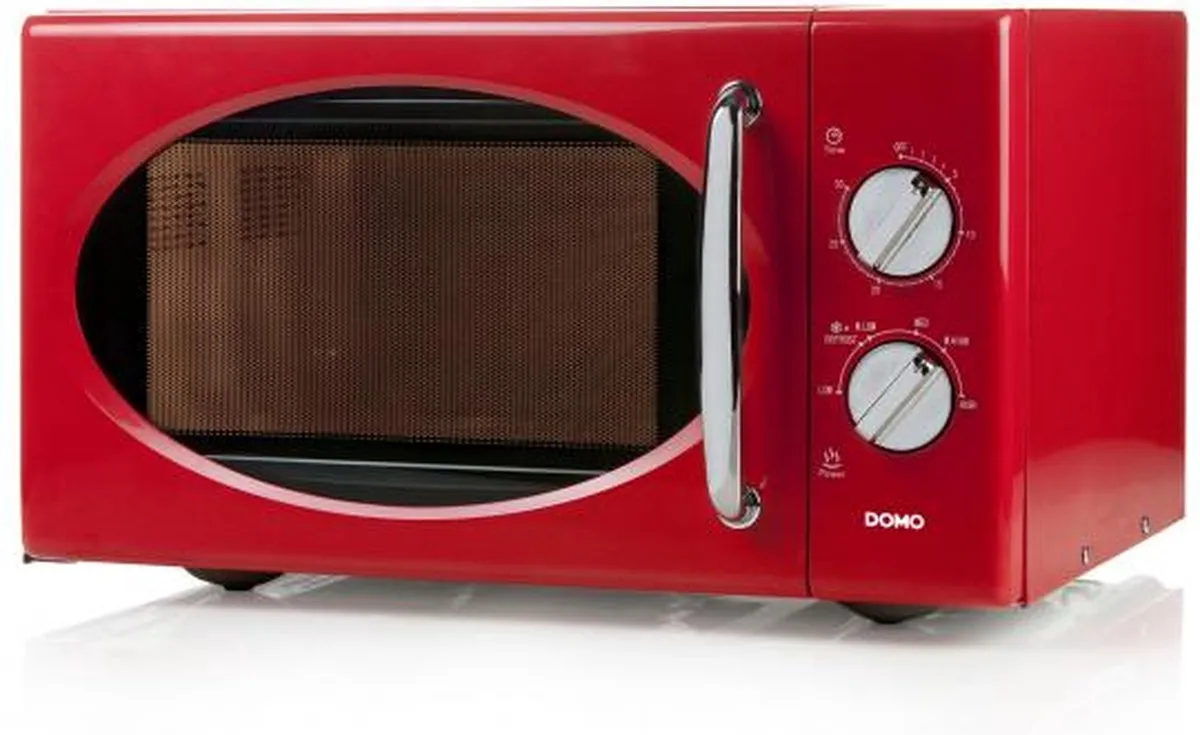 Domo DO2925 Magnetron 25L - 900W - Rood - afbeelding 6 van 6