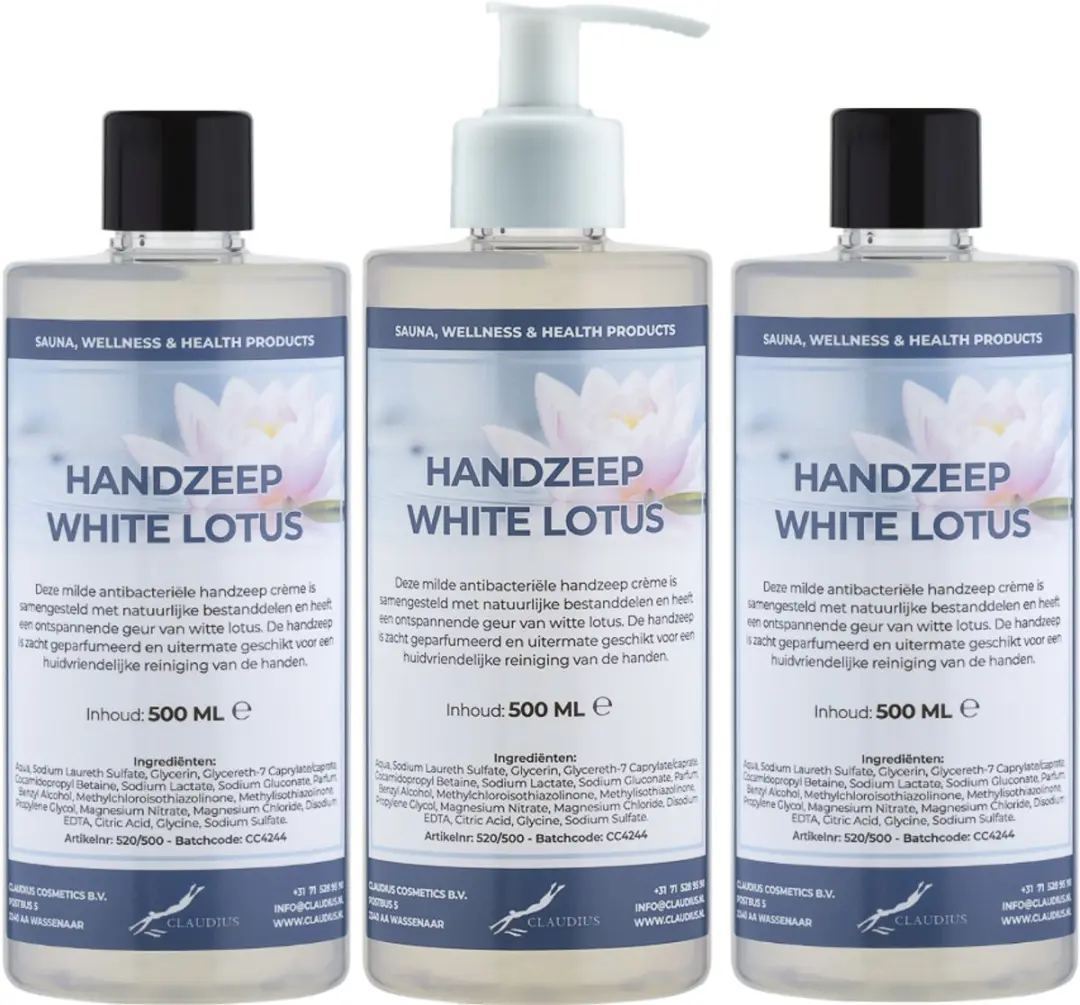 Splashbox Cosmetics Handzeep White Lotus 500ml
