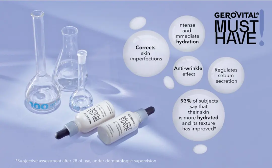 Gerovital Niacinamide Serum 30ml - 10% Niacinamide & 1% Zink