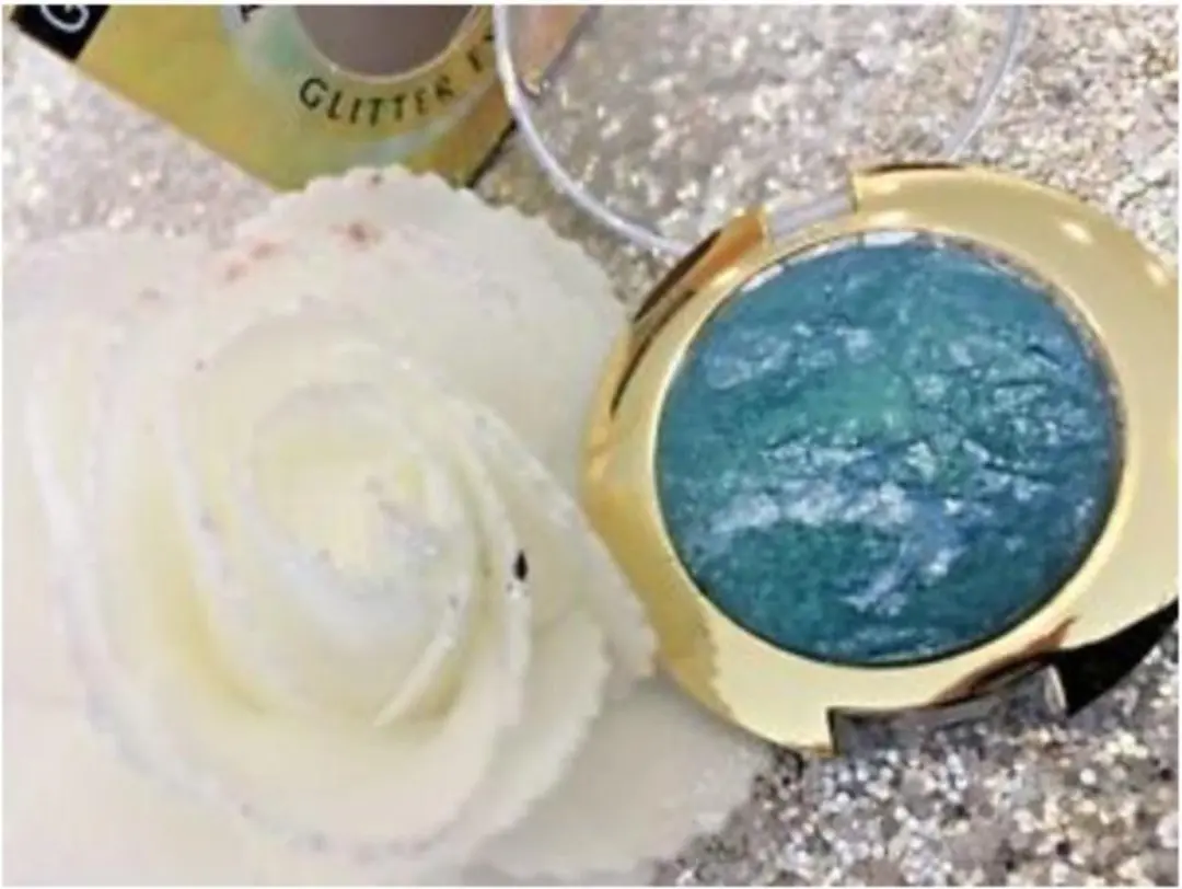Golden Rose Terracotta Blauw Oogschaduw Glitter 15ml