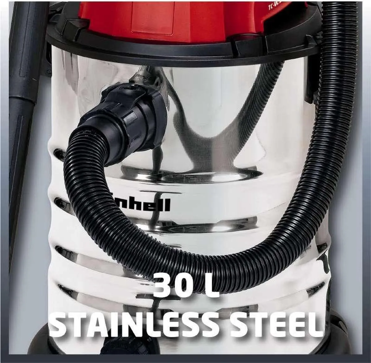 Einhell TC-VC 1930 S Nat-/Droogzuiger 1500W - 30L