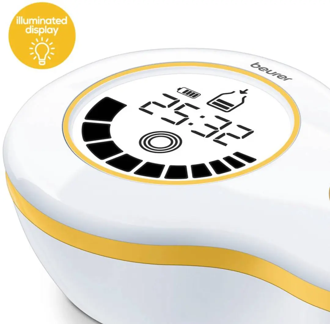 Beurer BY 40 Elektrische Borstkolf - 10 standen - Wit/Geel