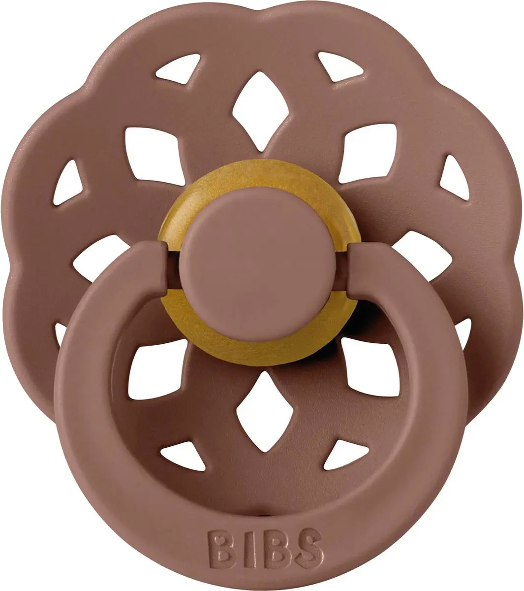 BIBS Boheme Fopspeen Stage 2 - 2 Stuks - Woodchuck/Blush