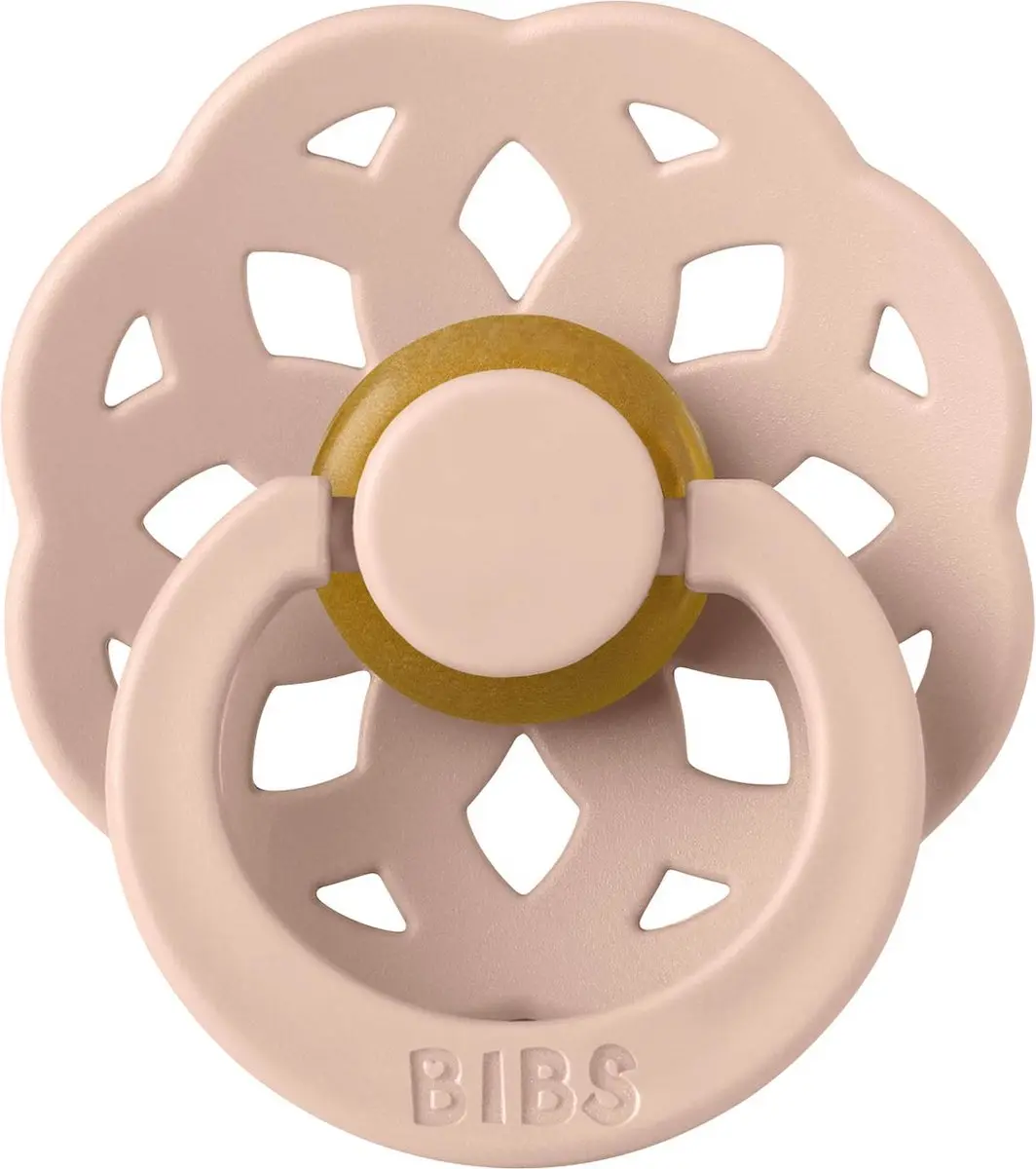 BIBS Boheme Fopspeen Stage 2 - 2 Stuks - Woodchuck/Blush