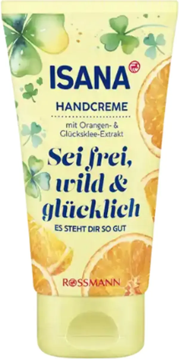 Isana Handcrème Wees Vrij Wild & Gelukkig 75ml