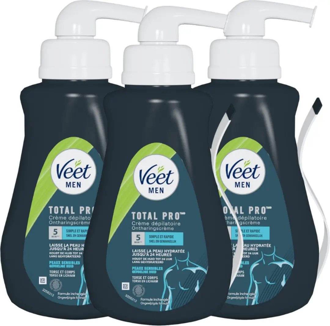 Veet Men Ontharingscreme Gevoelige 400ml