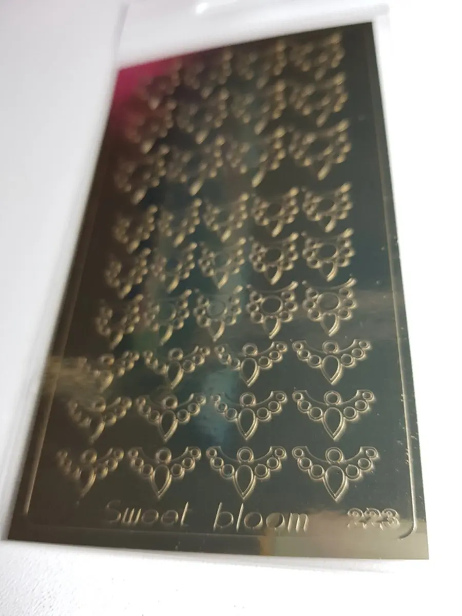Korneliya StickOn nr 223 Goud Sweet Bloom