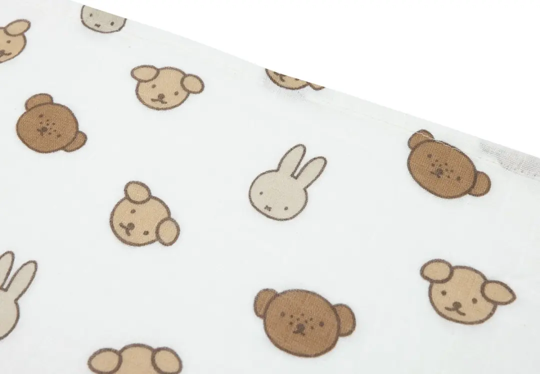 Jollein Hydrofiele Doek Small 70x70cm Miffy and Friends - 3 Stuks