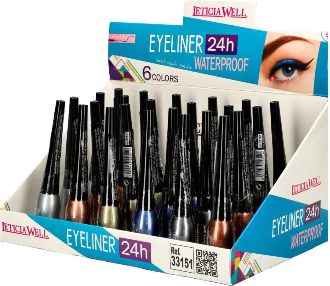 Leticia Well Vloeibare Eyeliner Bruin - 4g