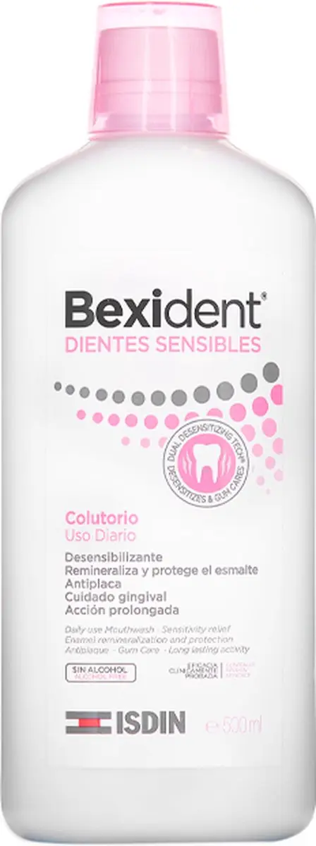 Isdin Bexident Mondwater Gevoelige Tanden 500ml