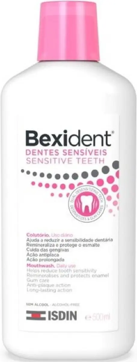 Isdin Bexident Mondwater Gevoelige Tanden 500ml