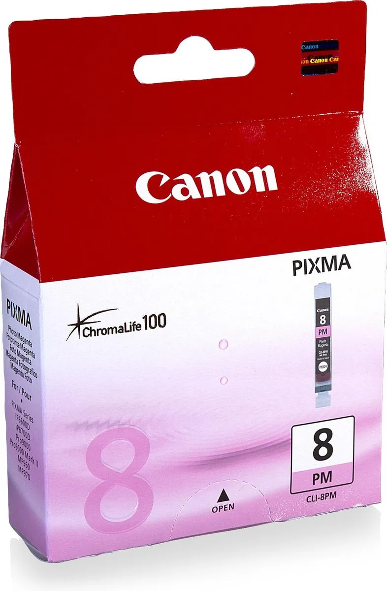 Canon CLI-8MP Magenta Cartridge - 500 pagina's