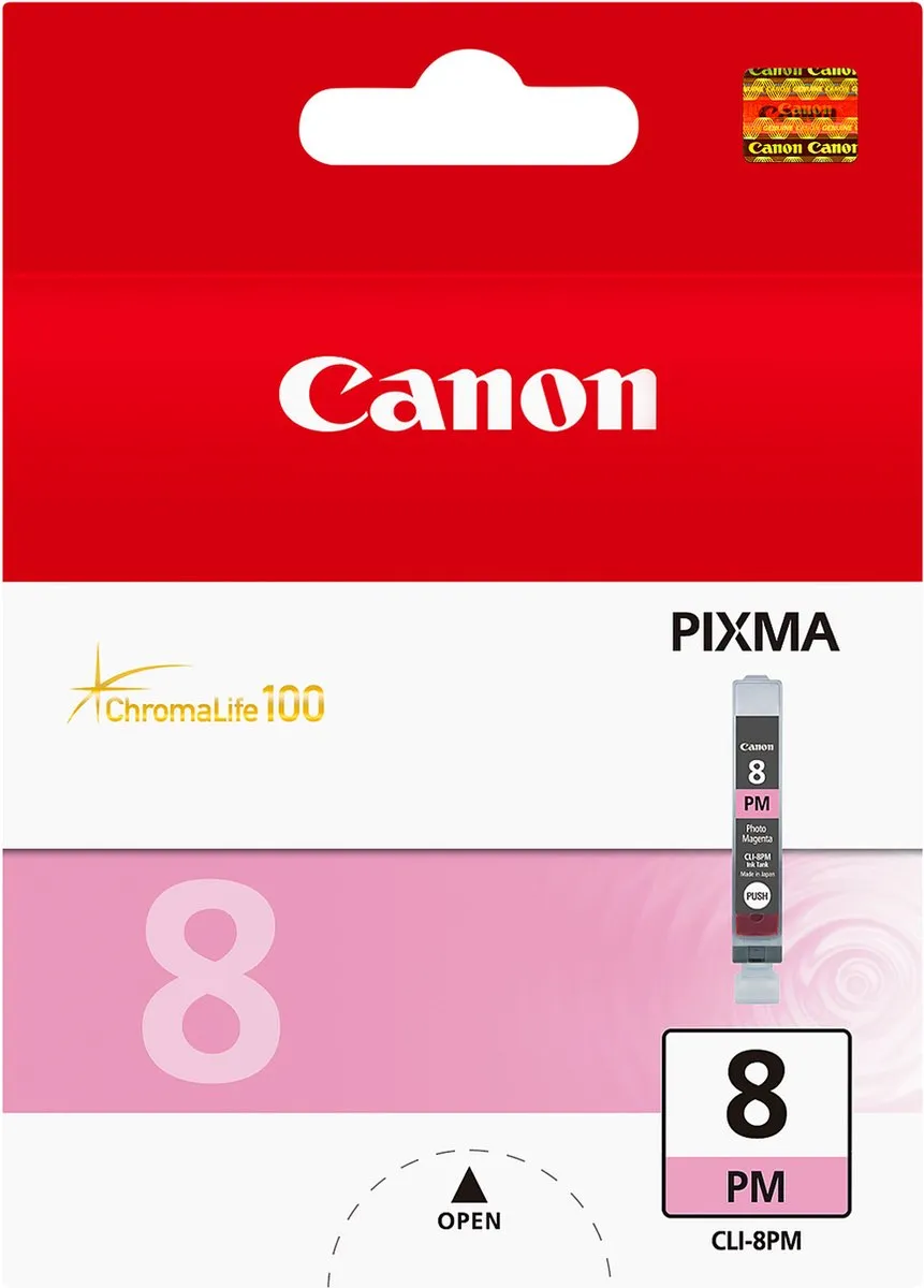 Canon CLI-8MP Magenta Cartridge - 500 pagina's