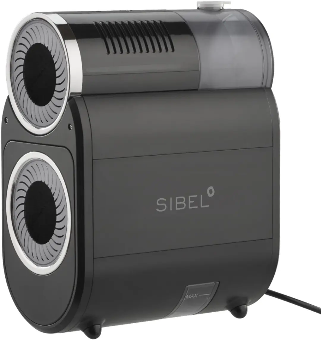 Sibel Automatische Borstelreiniger Clean & Steam - Zwart