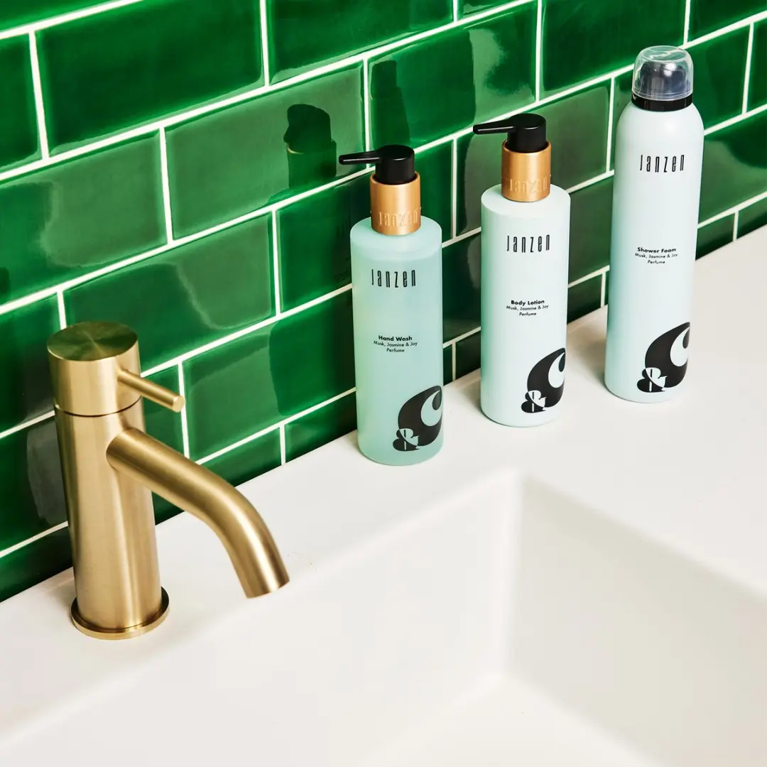 Janzen Shower Foam Musk Jasmine & Joy 3x200ml