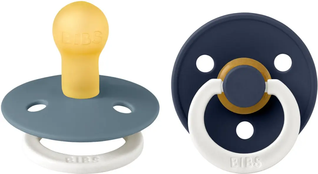 BIBS Colour Glow Speen - Maat 1 - 2 Stuks - Petrol Glow