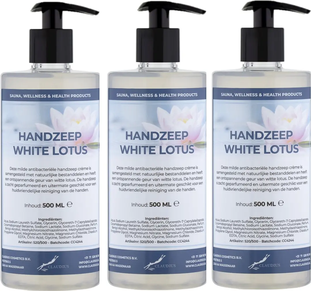 Splashbox Cosmetics Handzeep White Lotus 500ml