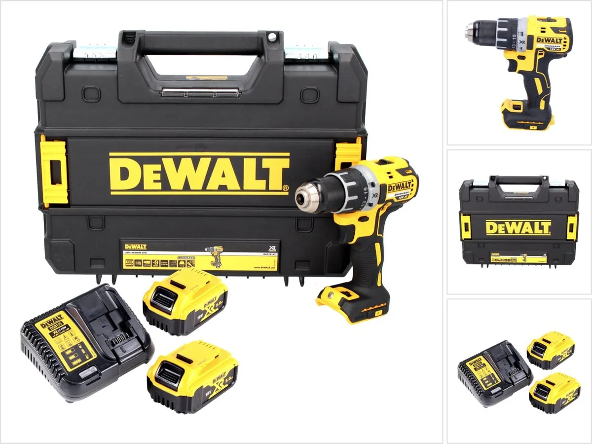 DeWalt DCD791P2-QW Accu Schroefboormachine 18V - 2x 5.0Ah
