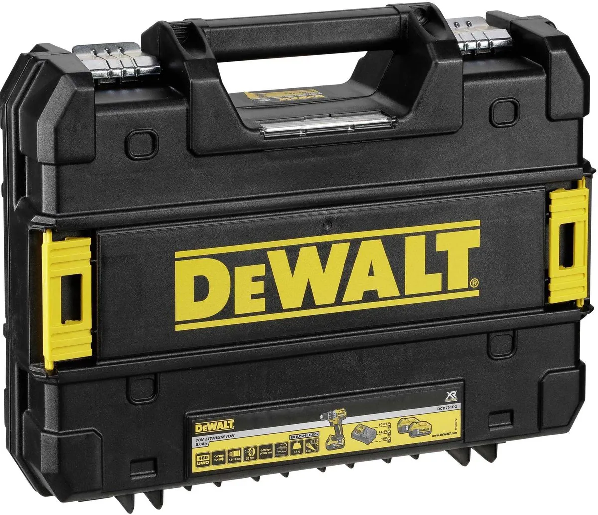 DeWalt DCD791P2-QW Accu Schroefboormachine 18V - 2x 5.0Ah