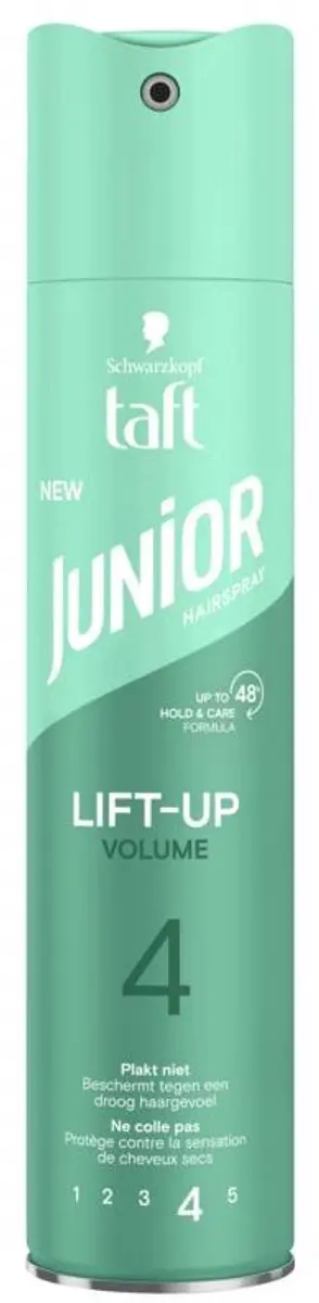 Taft Junior Lift-Up Volume 4 Haarspray 250ml
