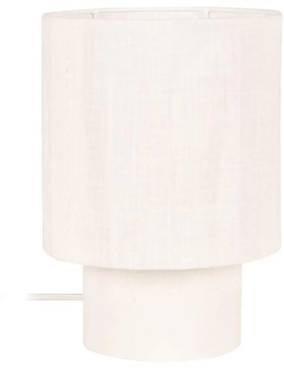 Lucide TISSAJA Tafellamp Ø20cm - 1xE14 - Wit