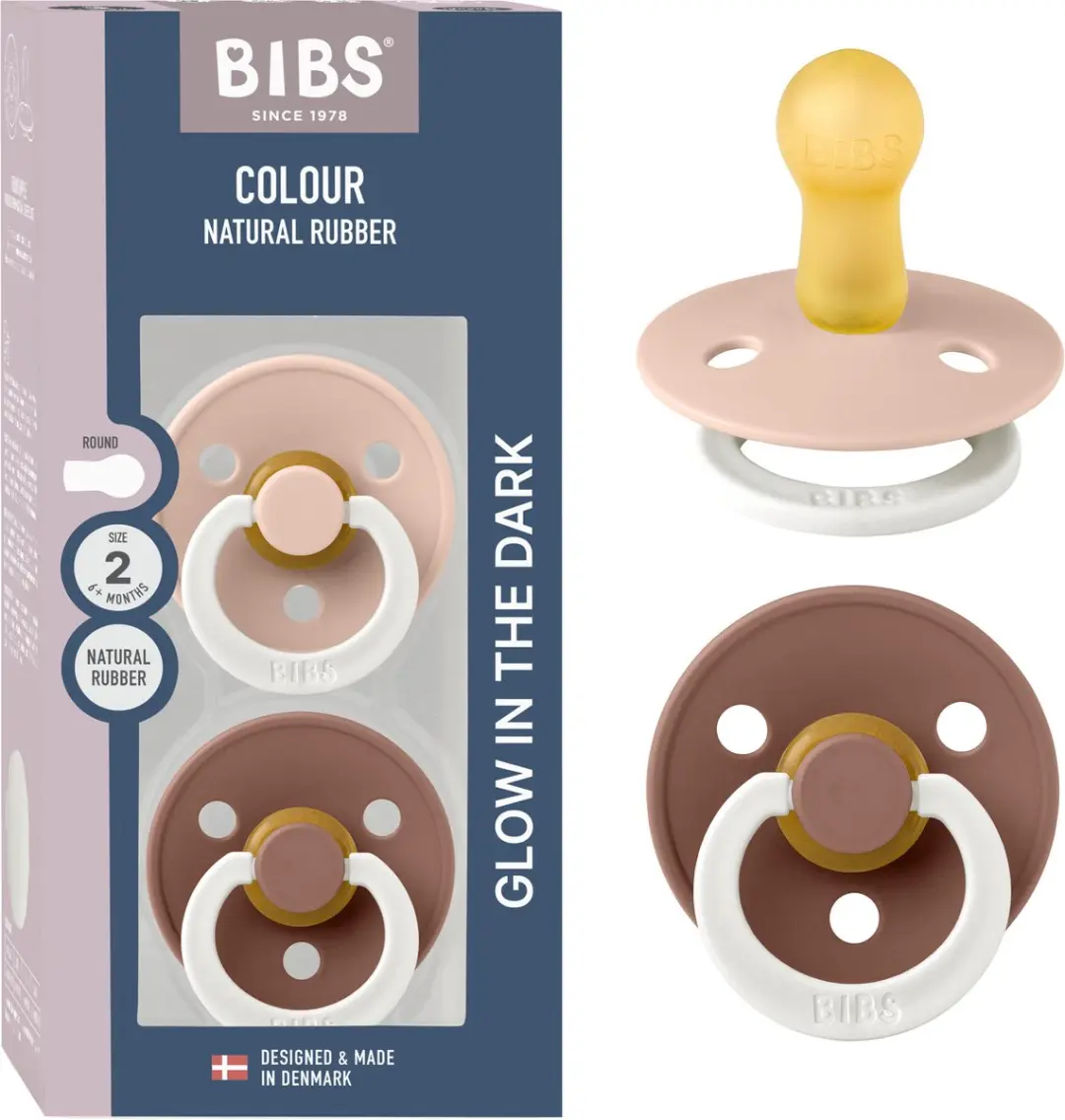 BIBS Colour Glow Speen Maat 2