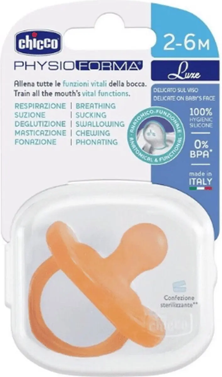 Chicco PhysioForma Luxe Siliconen Fopspeen 2-6M