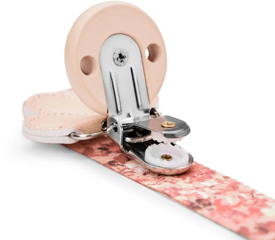 Elodie Fopspeenketting Hout River Rose - Roze