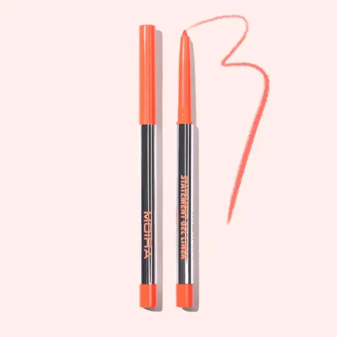Moira Statement Waterproof Gel Liner 011 Orange - 0.25g - afbeelding 6 van 6