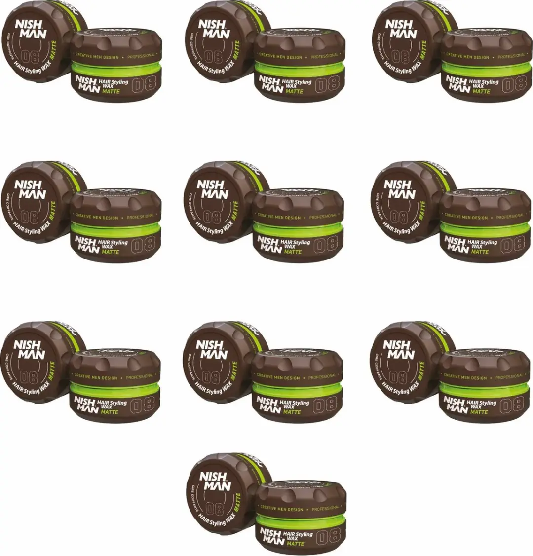 Nishman Wax Matte 08 Hair Styling Wax