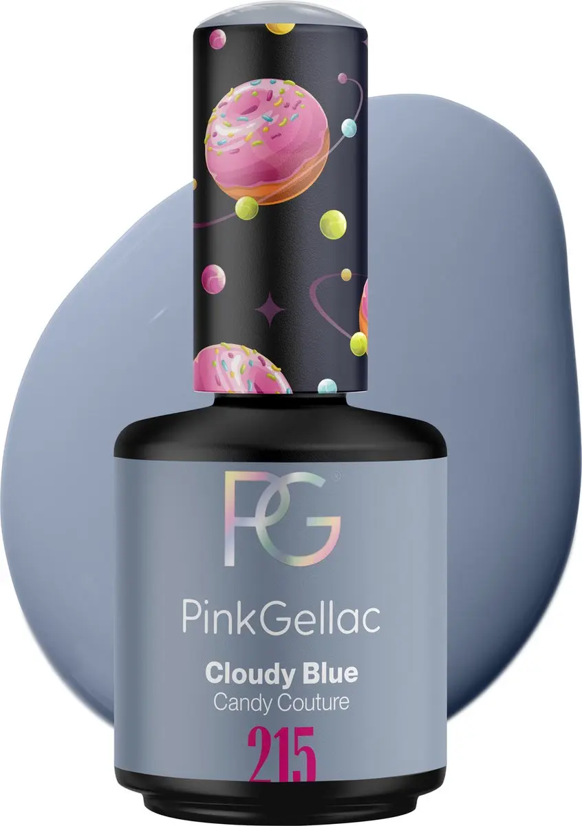 Pink Gellac Cloudy Blue 215 Gellak 15ml