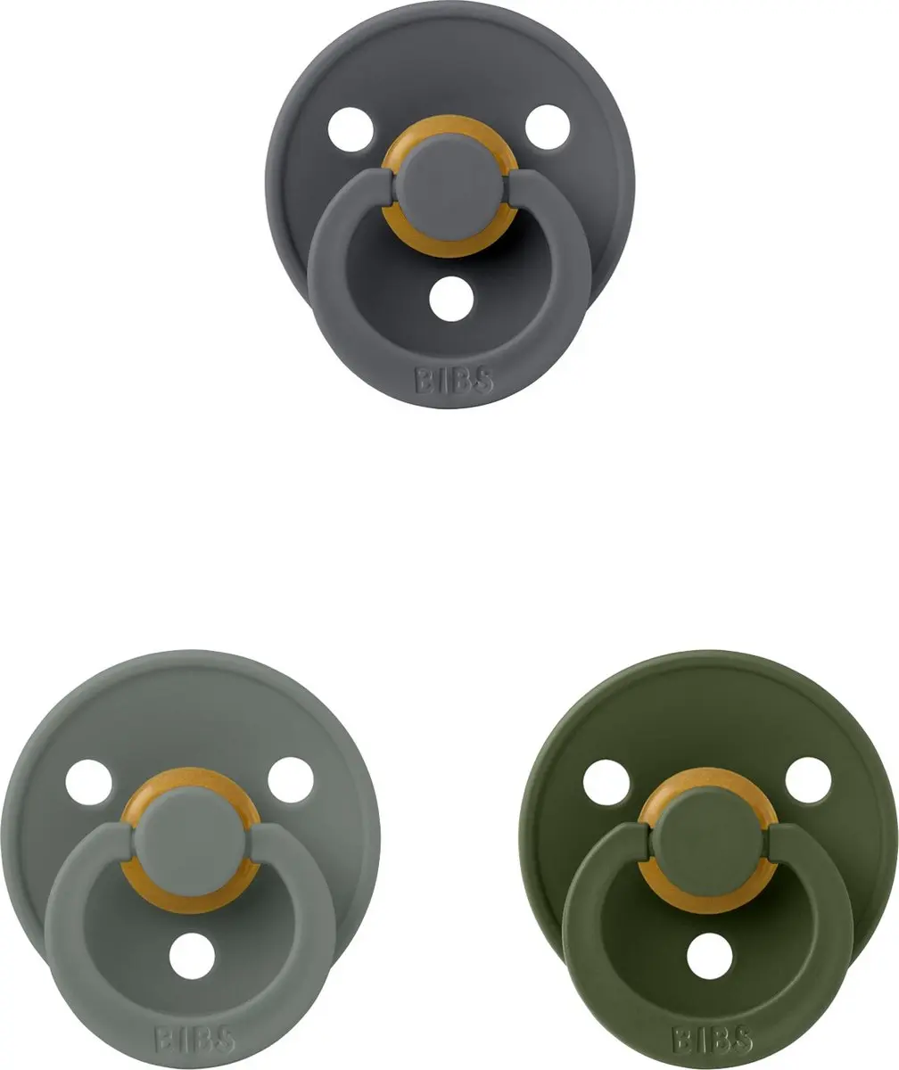 BIBS Fopspeen 0-6 Maand Set 3 Stuks