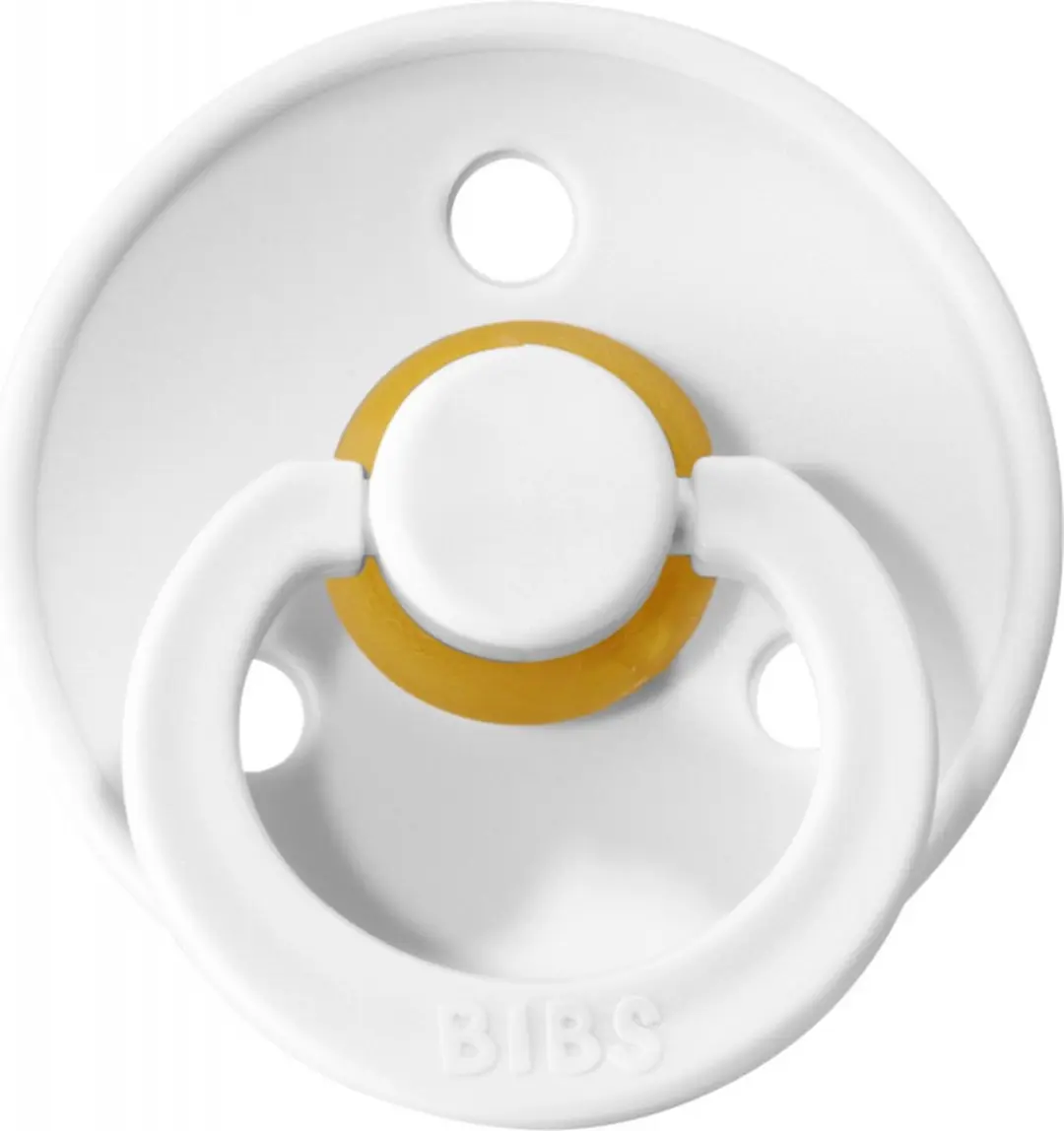 BIBS Fopspeen Wit 6+ M