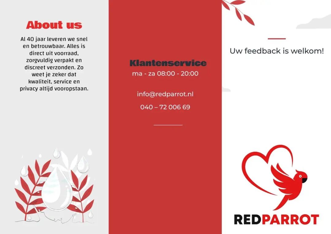 RedParrot Tandenbleekstrips - 14 Stuks