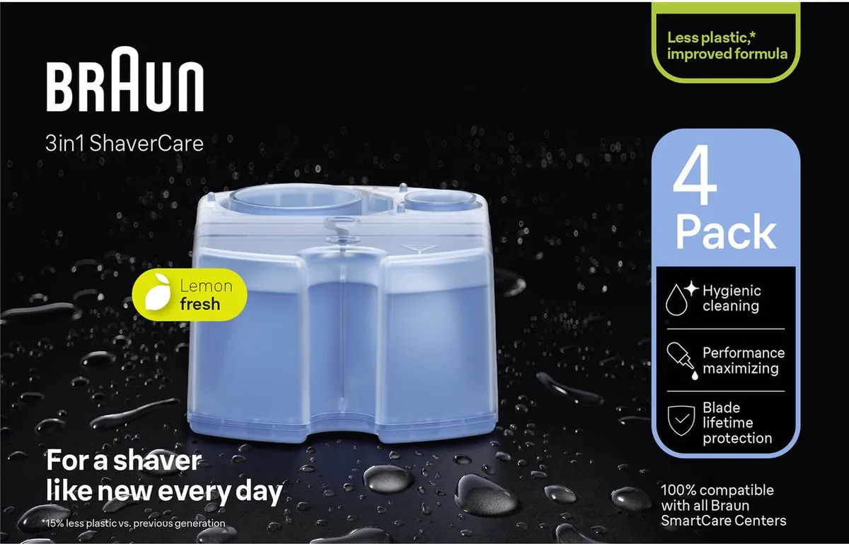Braun Clean & Renew SmartCare Center Navulpatronen - 4 Stuks - afbeelding 6 van 6