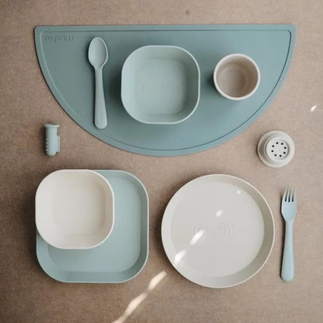 Mushie Siliconen Placemats Planets - Ø41cm