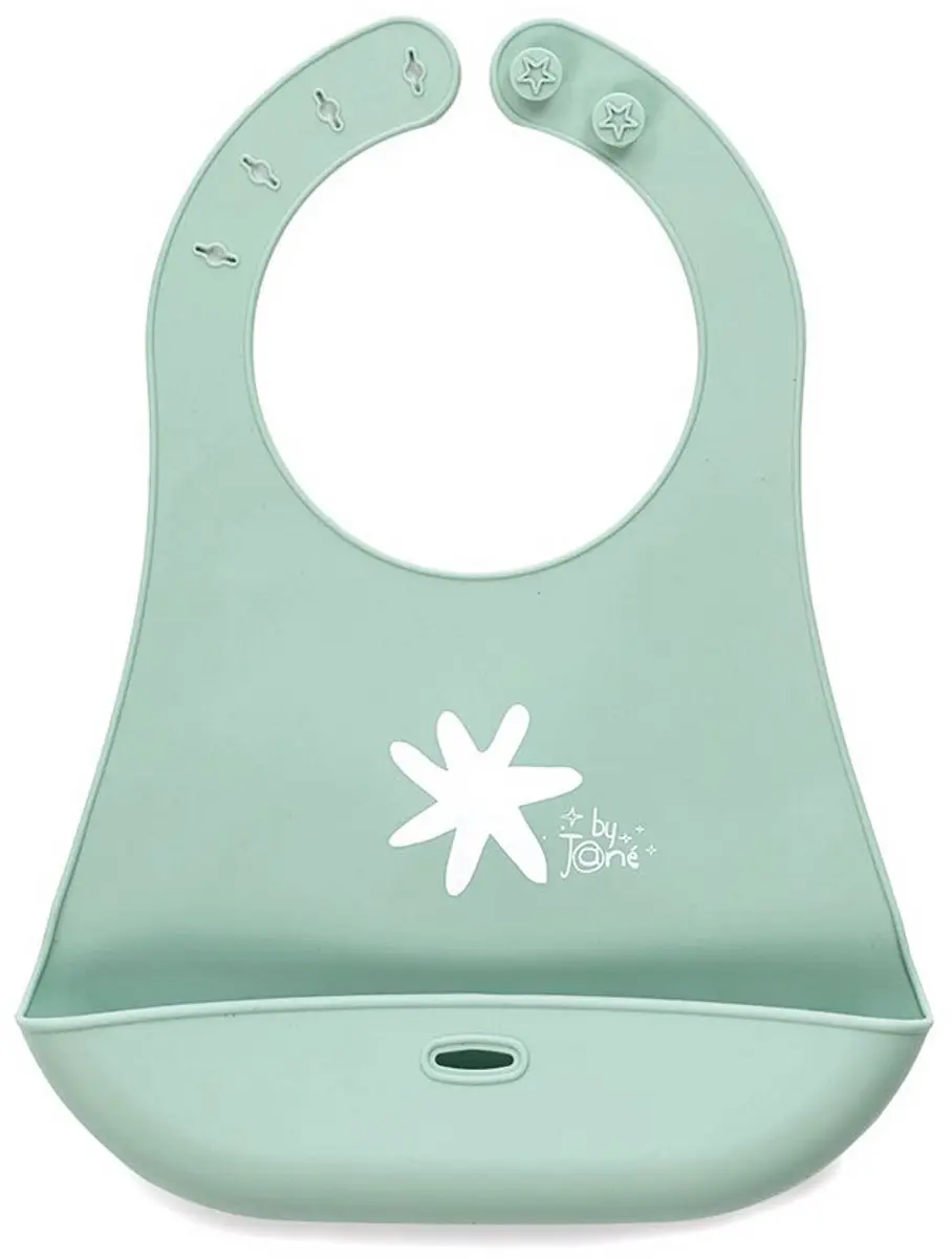 Jane Snap Babero Mint