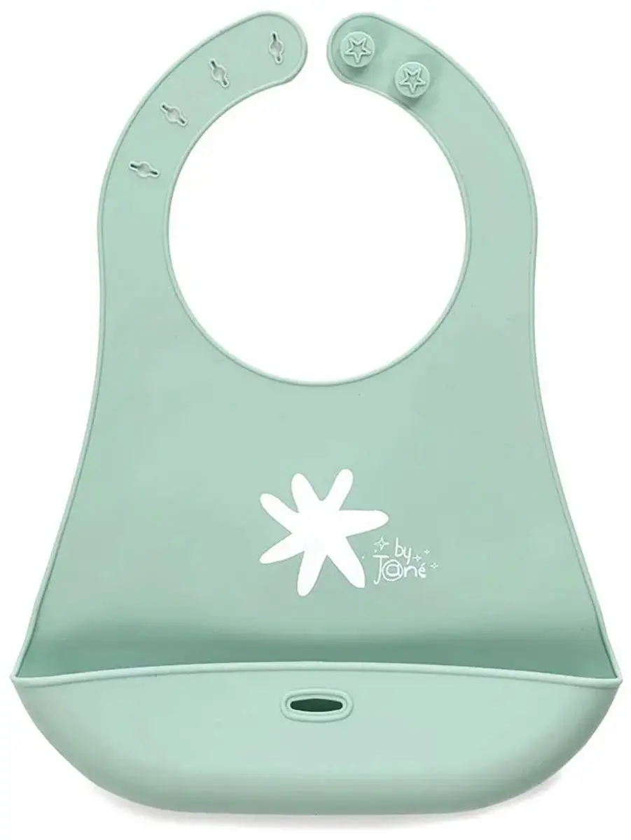 Jane Snap Babero Mint