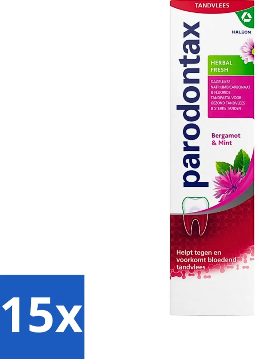 Parodontax Tandpasta Herbal Fresh Bergamot & Mint 75ml