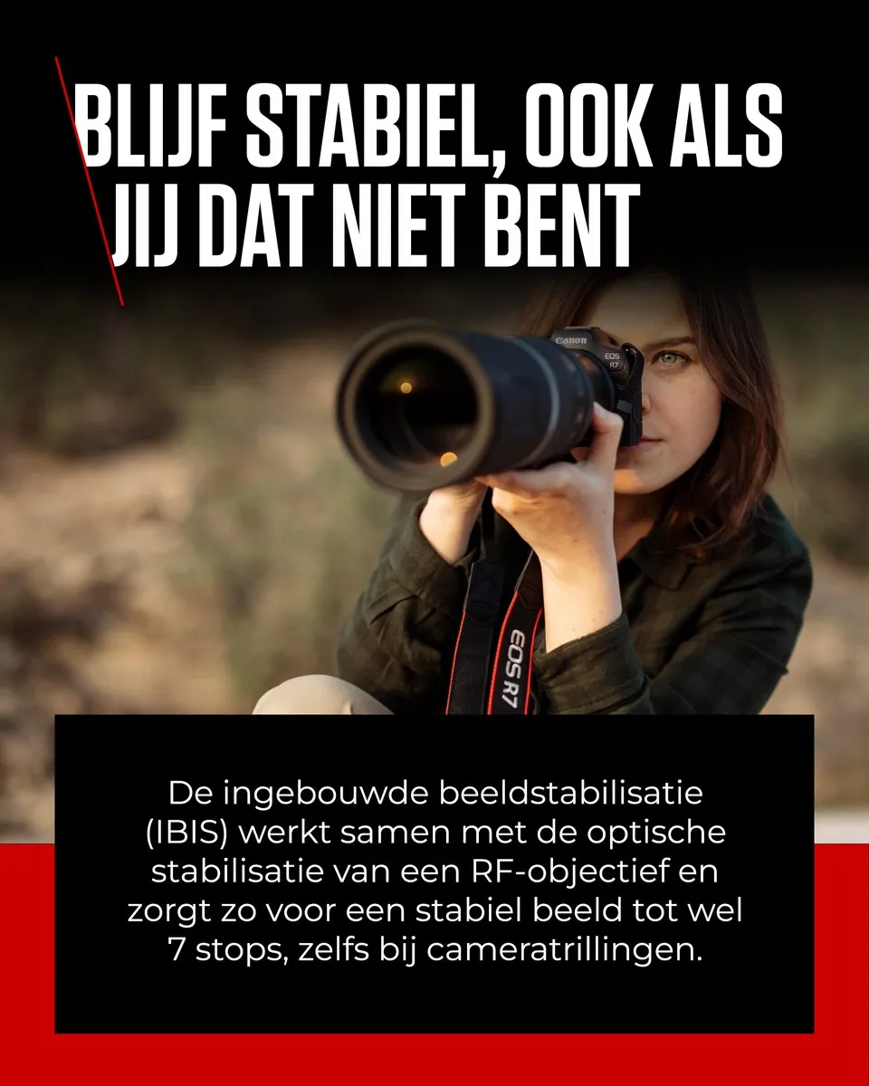Canon EOS R7 RF-S 18-150mm S STM - 32.5MP APS-C Zwart